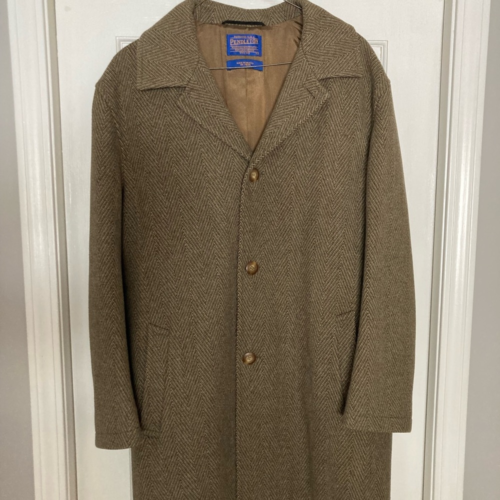 Vintage Pendleton Men’s Wool coat 40”